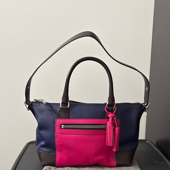 Coach Handbags - Coach Legacy Colorblock Molly Satchel